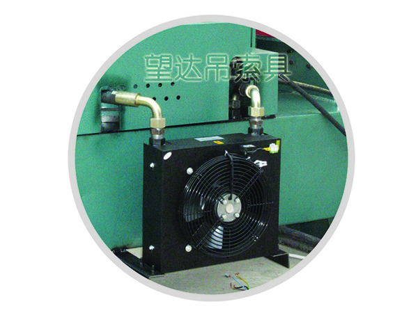 钢丝绳插套机散热器